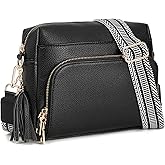 FALAN MULE Crossbody Purses for Women Trendy,Vegan Leather Medium Women's Crossbody Travel Purse Built in Wallet