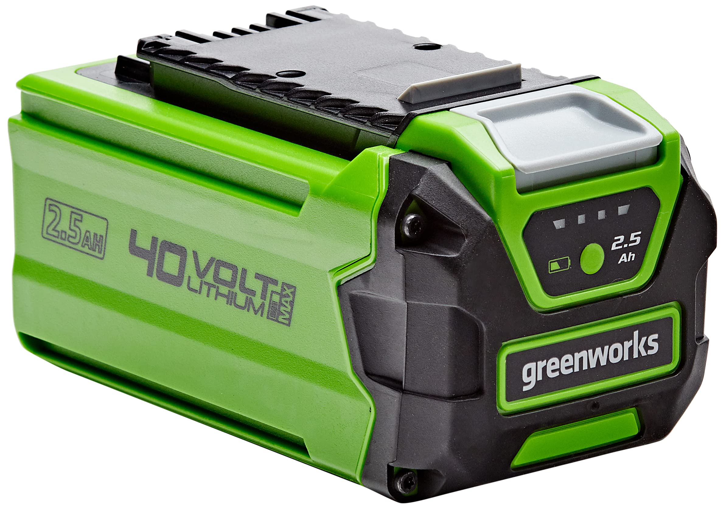 Greenworks Tools Battery G40B25 (Li-Ion 40 V 2.5 Ah Rechargeable Powerful Battery Suitable for All Devices of the 40 V Greenworks Tools Series)