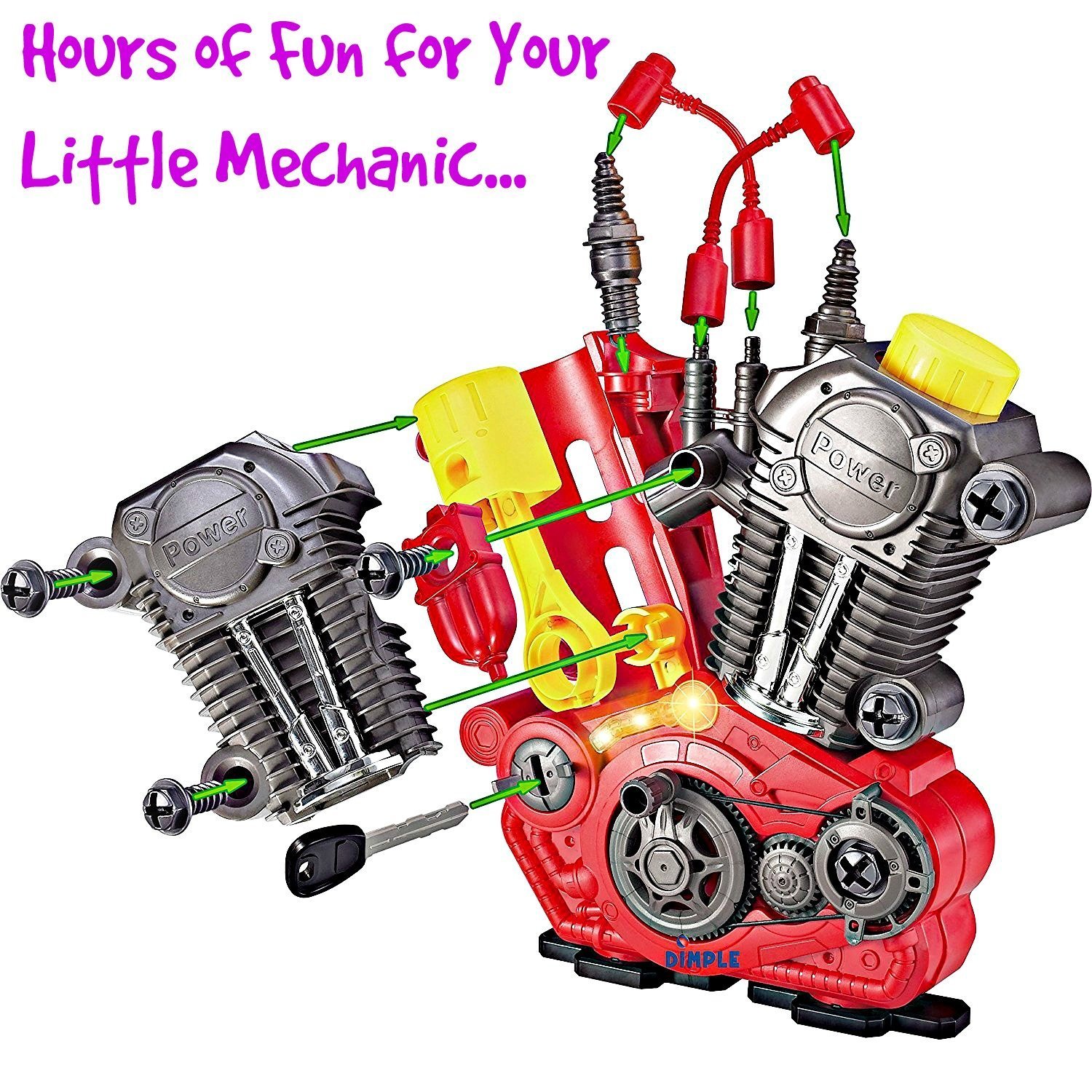 build your own engine toy