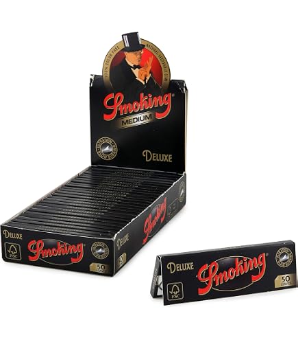 first quality tobacco deluxe filter Amazon.com: Smoking - Deluxe King Size Rolling Papers & Filter Tips