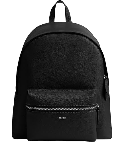 Amazon.com: COACH Charter Backpack in Signature Jacquard, Charcoal