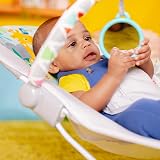 Bright Starts Safari Fun Vibrating Bouncer with Toy Bar view 6