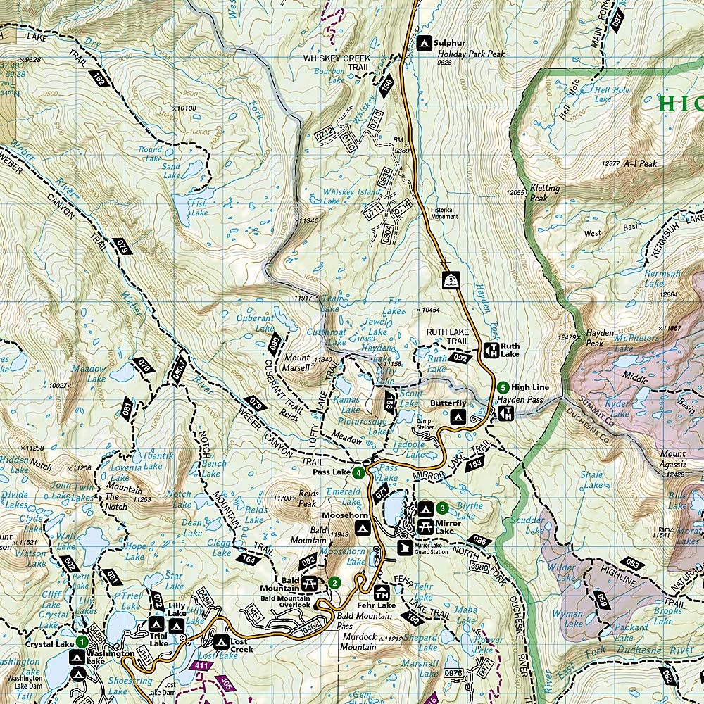 High Uintas Wilderness Map High Uintas Wilderness Map: National Geographic Maps - Trails Illustrated:  9781566953719: Amazon.com: Books