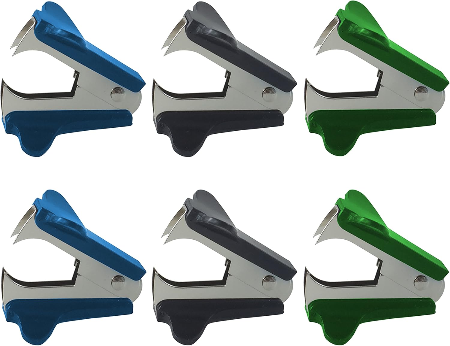 Clipco Staple Remover (6-Pack) (Assorted Colors 3) : Office Products