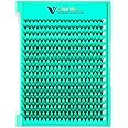 VAVALASH Premade Fans Eyelash Extensions 320 Fans 10D 14D 16D 20D 0.03 0.05 0.07 Thickness C/D Curl Middle Stem Premade Fans Russian Volume Lash Extensions (320 Fans-24D-0.03-D-8-15mm)