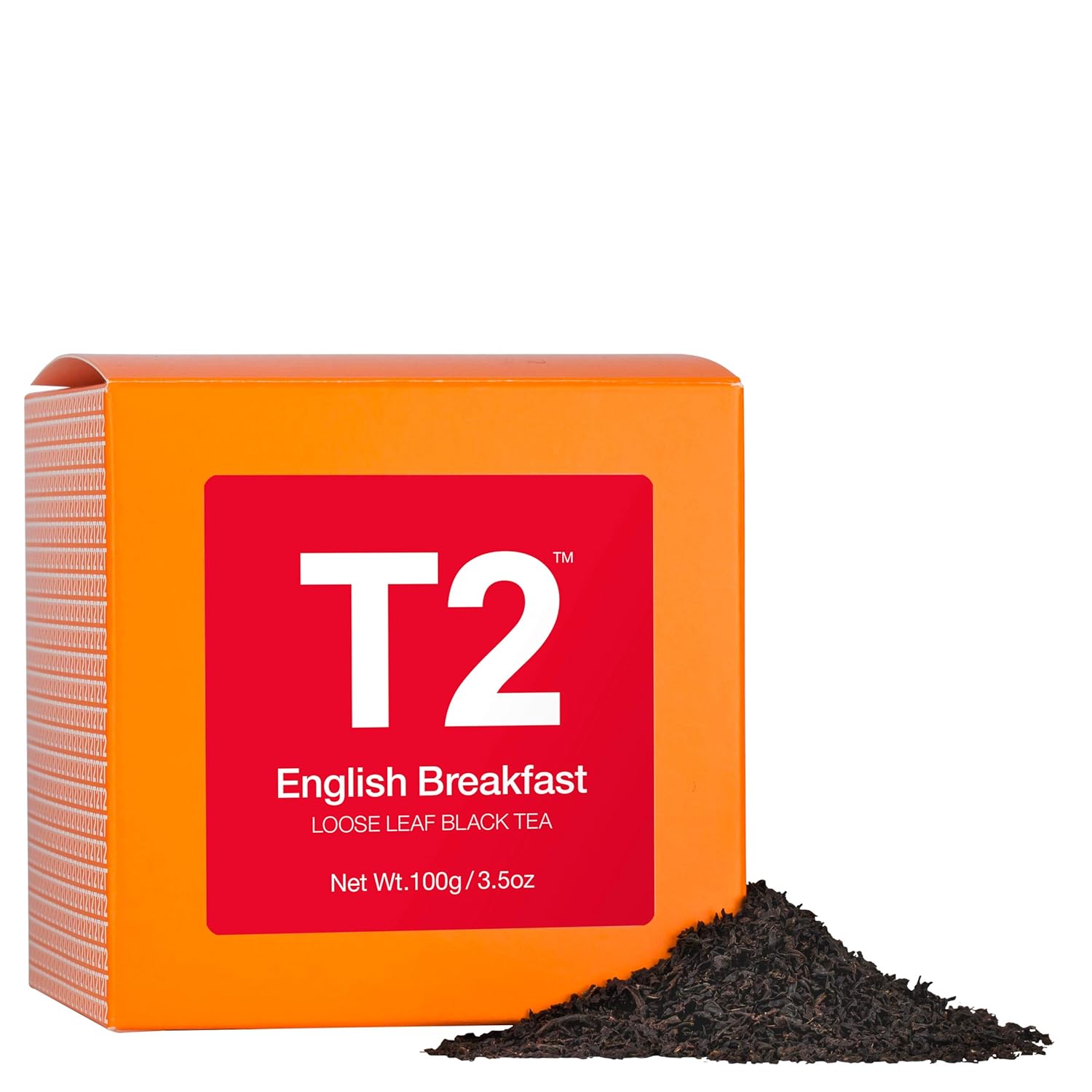 T2 Tea English Breakfast Black Tea Loose Leaf Black Tea In Box 100g 35oz