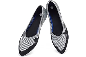 Eydram Women's Flats Pointed Flats Shoes Women Breathable Ballet Flats for Women Mesh Shoes for Women Flats Comfortable