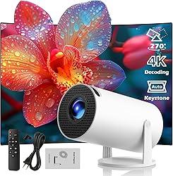 2025 Mini Projector with WiFi and