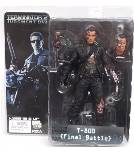 NECA T-800 フィギュア Amazon.com: NECA Terminator Series 2 T-800 Action Figure