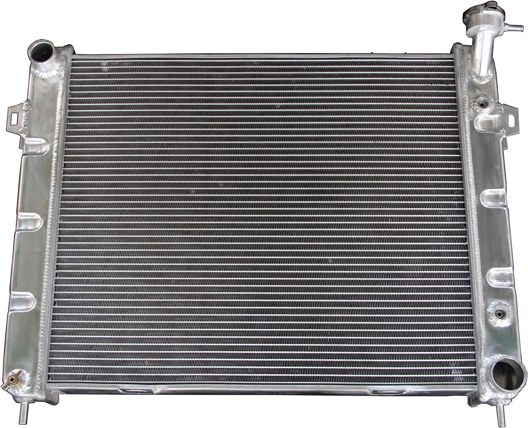 KKS Polished All Aluminum Radikator Fit 1993 94 95 96 97 Grand Cherokee V8