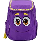 AI ACCESSORY INNOVATIONS Dora The Explorer’s Backpack, 12” Girls Mini Cosplay Backpack, Purple