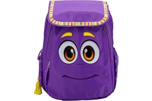 AI ACCESSORY INNOVATIONS Dora The Explorer’s Backpack, 12” Girls Mini Cosplay Backpack, Purple