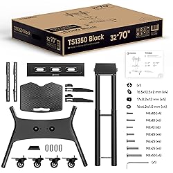 ONKRON Mobile TV Stand on Wheels for 32-70 Inch