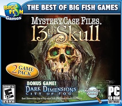Amazon Com Mystery Case Files 13th Skull With Bonus Dark Dimensions Pc Video Games