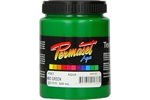 Permaset Aqua, Standard Colors, 300ml, Mid Green (P000707)