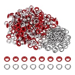 HARFINGTON 200 Set Color Round Grommets 6mm