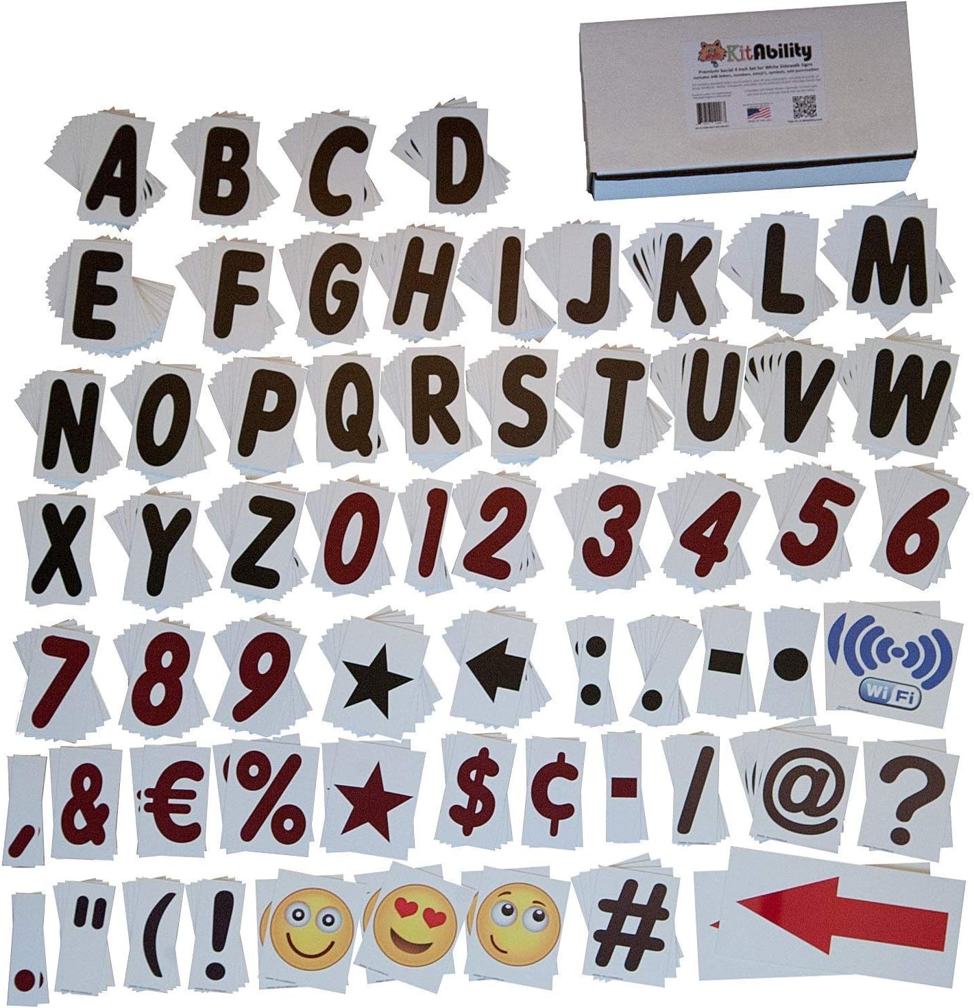 Premium Social with Letters, Numbers, Symbols, and Emojis