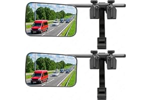 OXERBOG Clamp On Universal Mirror Extenders - Towing Mirror For Truck Vehicle Car Trailer Accessories, Type 3