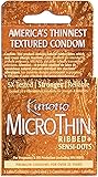 Kimono MicroThin Ribbed with Sensi-Dots Pack of 3