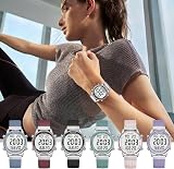Hearkent Pedometer Watch for Women Green 30M Waterproof Large LCD 36mm view 7
