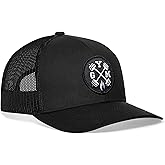 HAKA Athletic Hat – Workout Trucker Hat for Men & Women, Performance Baseball Cap, Adjustable Golf Hat, Snapback, Outdoor Hat