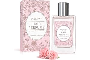 Sklight Hair Perfume for Women, Long-Lasting Pheromone Perfume oil Sweet Floral Fragrance, Castor oil & Rose Hydrosol for Nourishing and Hydrating Hair Shine Spray, 1.69 fl.oz