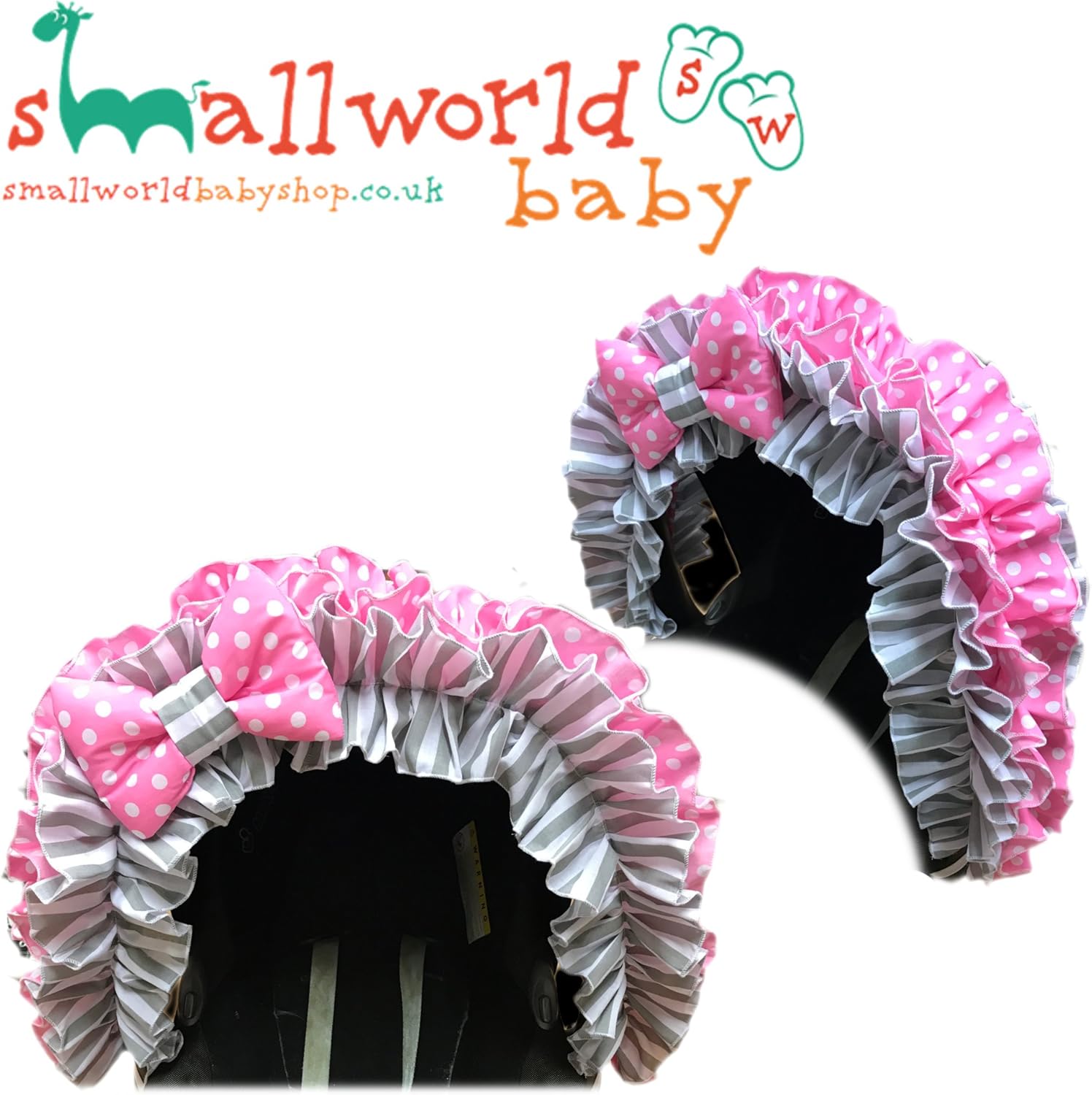 frilly pram covers
