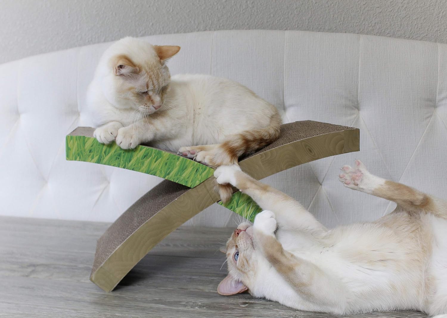 Petstages Easy Life Hammock Cat Scratcher, Tan : Pet Supplies