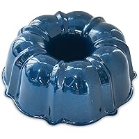 Nordic Ware Stampo Per Muffin Bundt In Alluminio Pressofuso - Antiaderente, 6 Cavità, Prodotto In USA