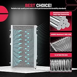 BDFHYK 2ROW-40mm ‎45111FE091 Aluminum Radiator