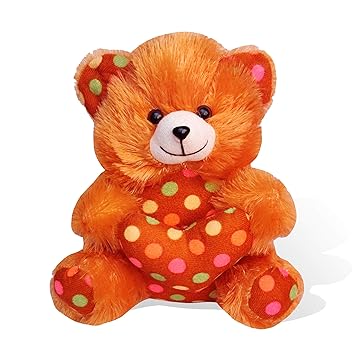 Buy Adore Teddy Bear With Heart Soft Toy 1 Feet Size Made In India Brown Online At Low Prices In India Amazon In