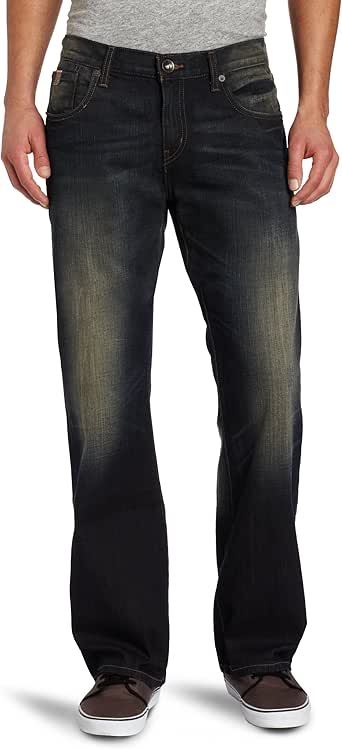 Marc Ecko Cut & Sew Men's Twisted Wash Jean, Blue, 30 at Amazon Men’s