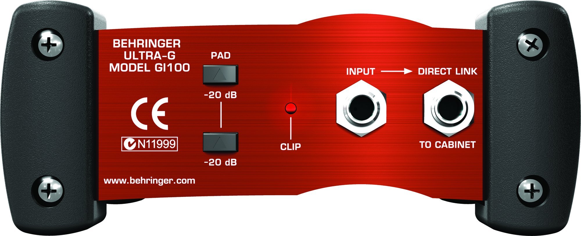 Behringer UltraG GI100 Professional Battery/Phantom Powered DIBox