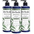 Dr Teal's Body Lotion, Cannabis Sativa Hemp Seed Oil & Essential Oils, 18 oz (Pack of 3)