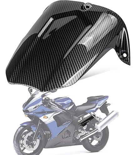 Acouto Carbon Fiber Side Air Duct Covers For Yamaha YZF-R6 2003-2005 – Pair Of Fairing Inserts