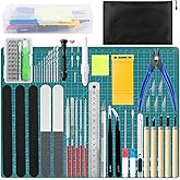 AOPULE 82Pcs Professional Model Tool Kit for Gundam, Hobby Building Tools Craft Set, Gundam Tool Kit for Adults, Modeling Too