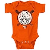 Take Me Out to The Ball Game Baby Apparel for Baseball Fans (NB-7T)