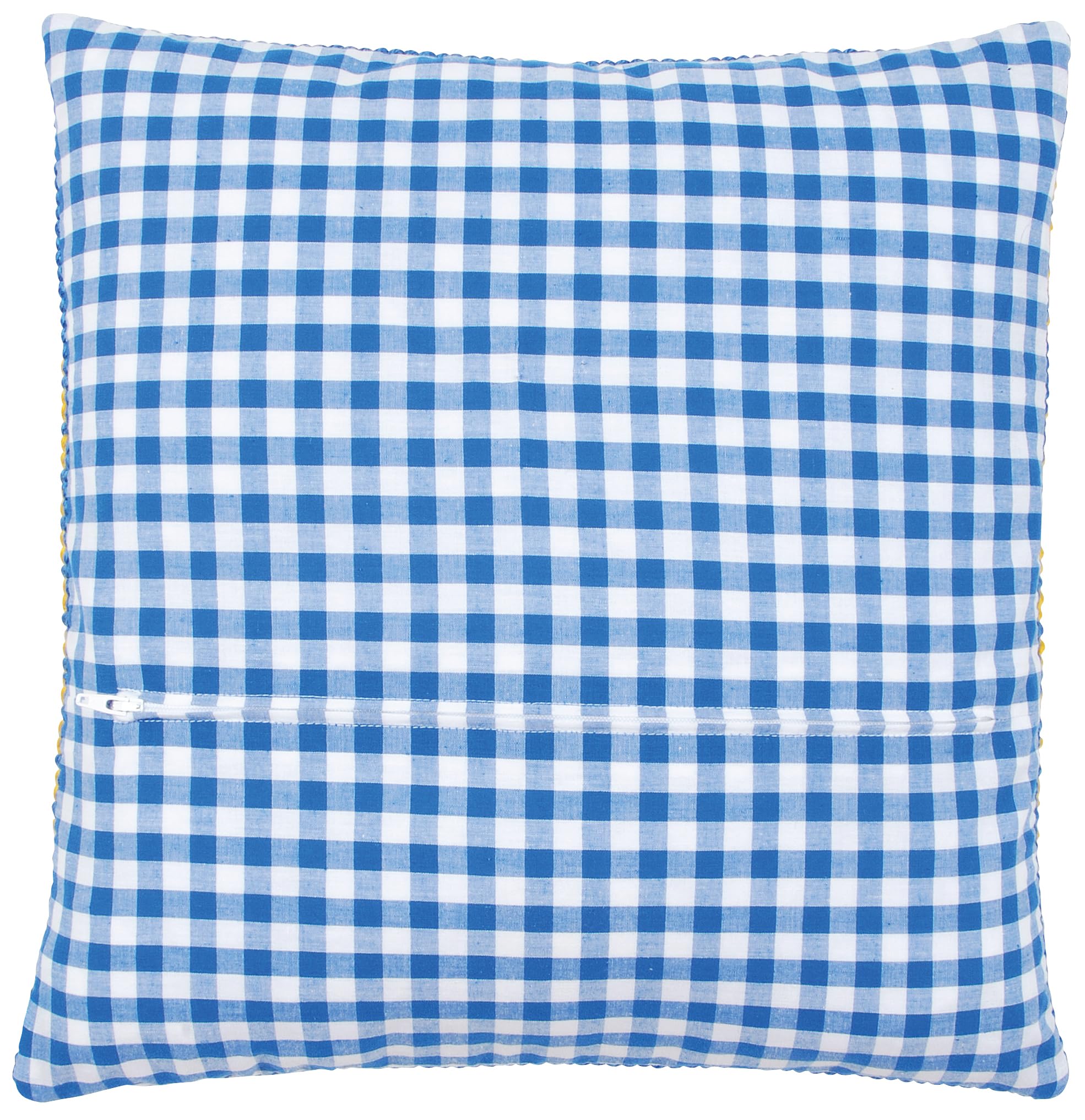 Vervaco Cushion Back with Zipper: Blue: 30 x 30cm