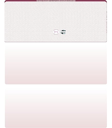 Amazon.com : EZ Checks Premium Blank Hologram High Security Laser