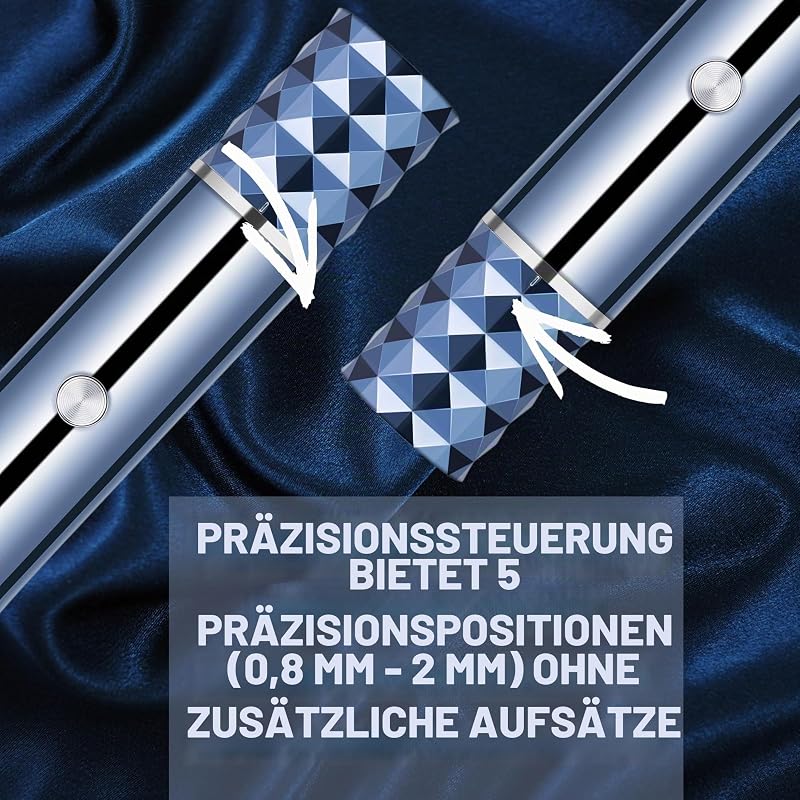 Haarschneidemaschine Herren, Schnurloser Bartpfleger für Männer, Verstellbare Klinge & Komplettes Pflegeset für Männer, Turbo Speed Wiederaufladbarer Clipper, Haarschneidemaschine Herren