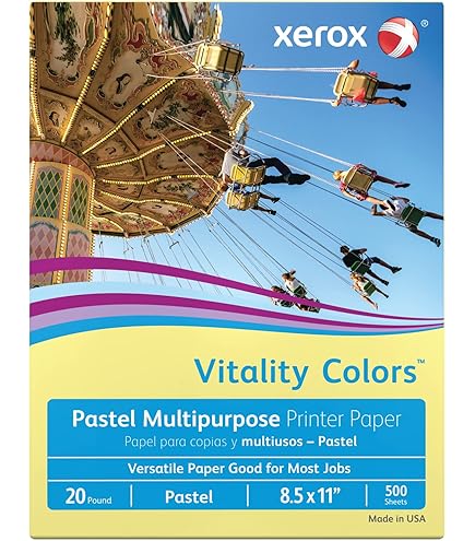 Amazon.com : Xerox® Vitality Colors™ Multipurpose Printer Paper