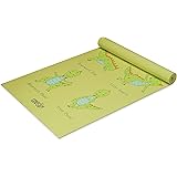 Kidnasium Kids Yoga Mat - 60” x 24” Yoga Mat for Kids Oriented 3mm Thick Yoga Mat, Fun Prints Exercise Mats, Ideal for Babies