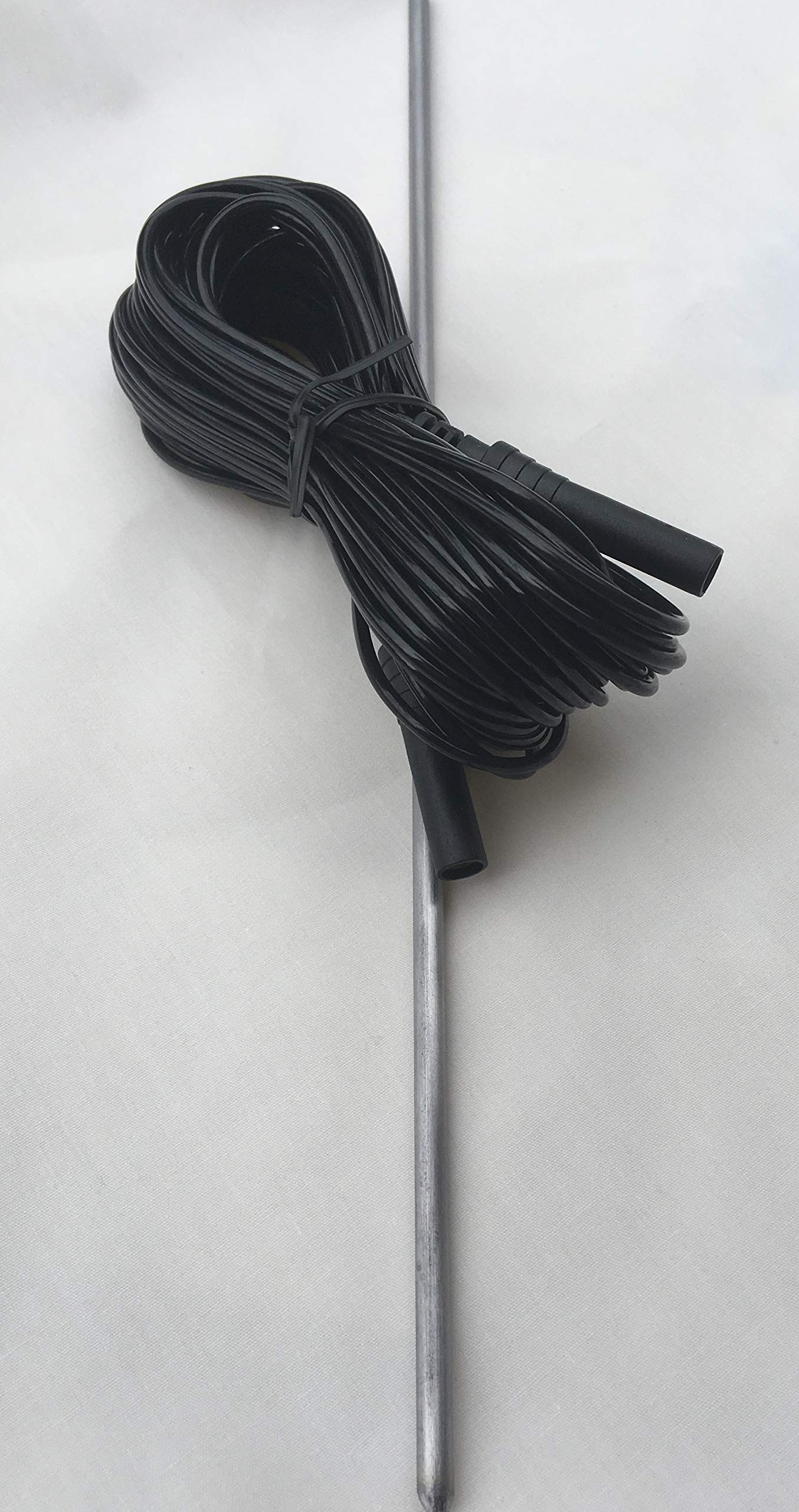 Grounding/Earthing 12 Inch Stainless Steel Rod With 30 Feet Extension