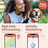 PitPat GPS Dog Tracker No Monthly Fees Pink - Satellite Live Tracking view 3