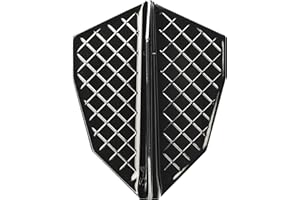 コスモダーツ(COSMO DARTS) FIT Flight PRO Dart Flights - S-4 Black