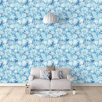 Foto Mural Pared 3d Copo De Nieve De Invierno Fotomurales Hd