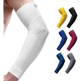 LP 668 Compression Arm Sleeve Elbow Pain Relief for Men &amp; Women Elbow Brace for Tennis, Golf, Basketball, Pickleball (S-XL)