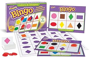 Trend Colors & Shapes Bingo Game