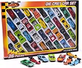 KandyToys 8 Piece Die Cast Metal Toy Cars Set Race Convertibles 6cm Each view 3