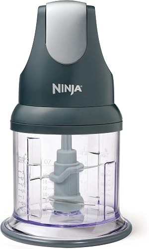 Ninja NJ100C, Express Chop For Chopping, Mincing, and Pureeing, Black, 200W (Canadian Version) 16oz
